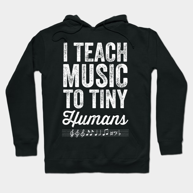 I teach music to tiny human Hoodie by captainmood